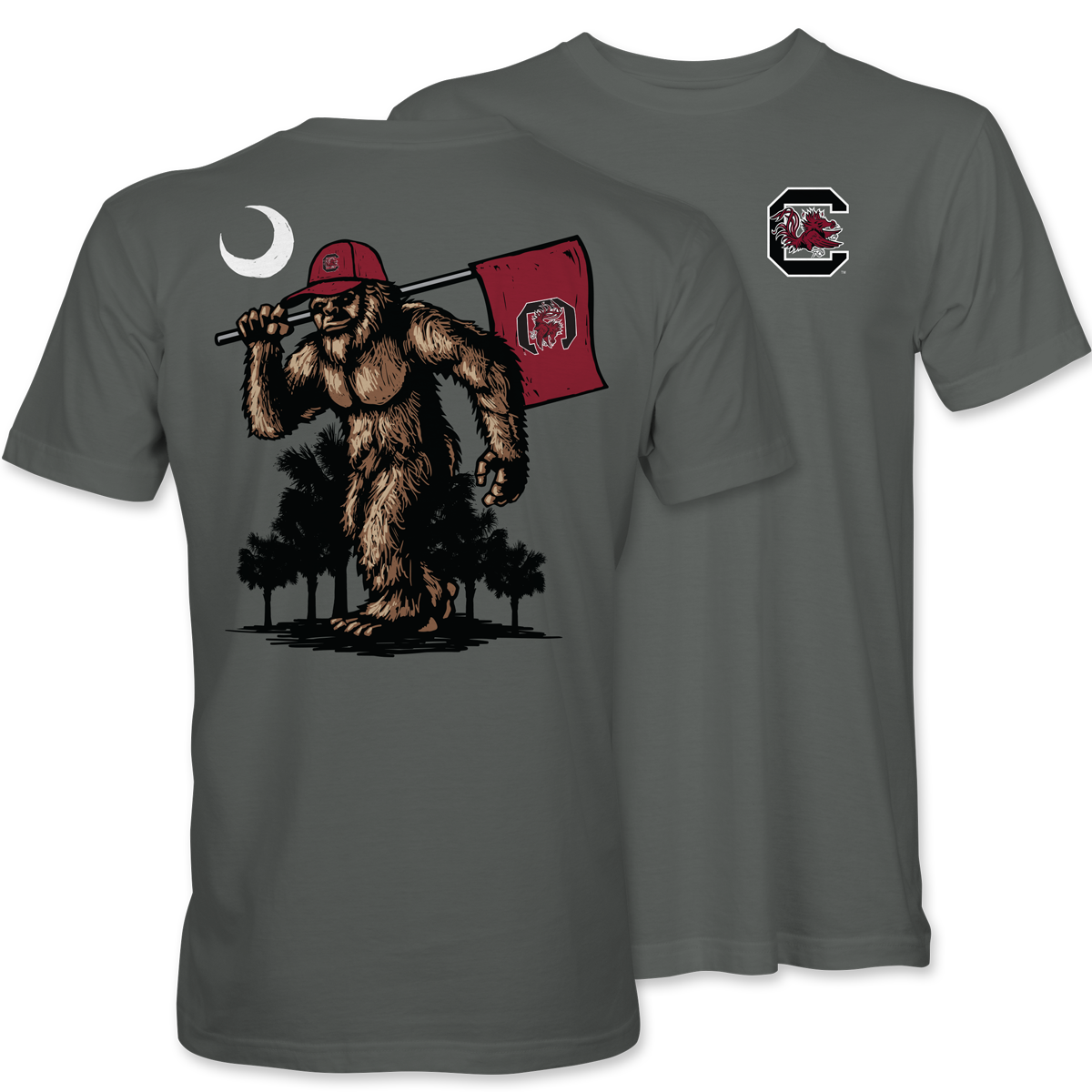 Gamecocks Yeti T-Shirt – Smoke