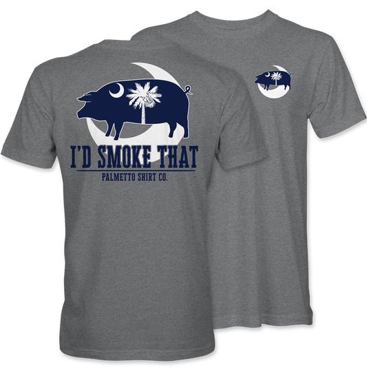 I’d Smoke That T-Shirt – Graphite Heather