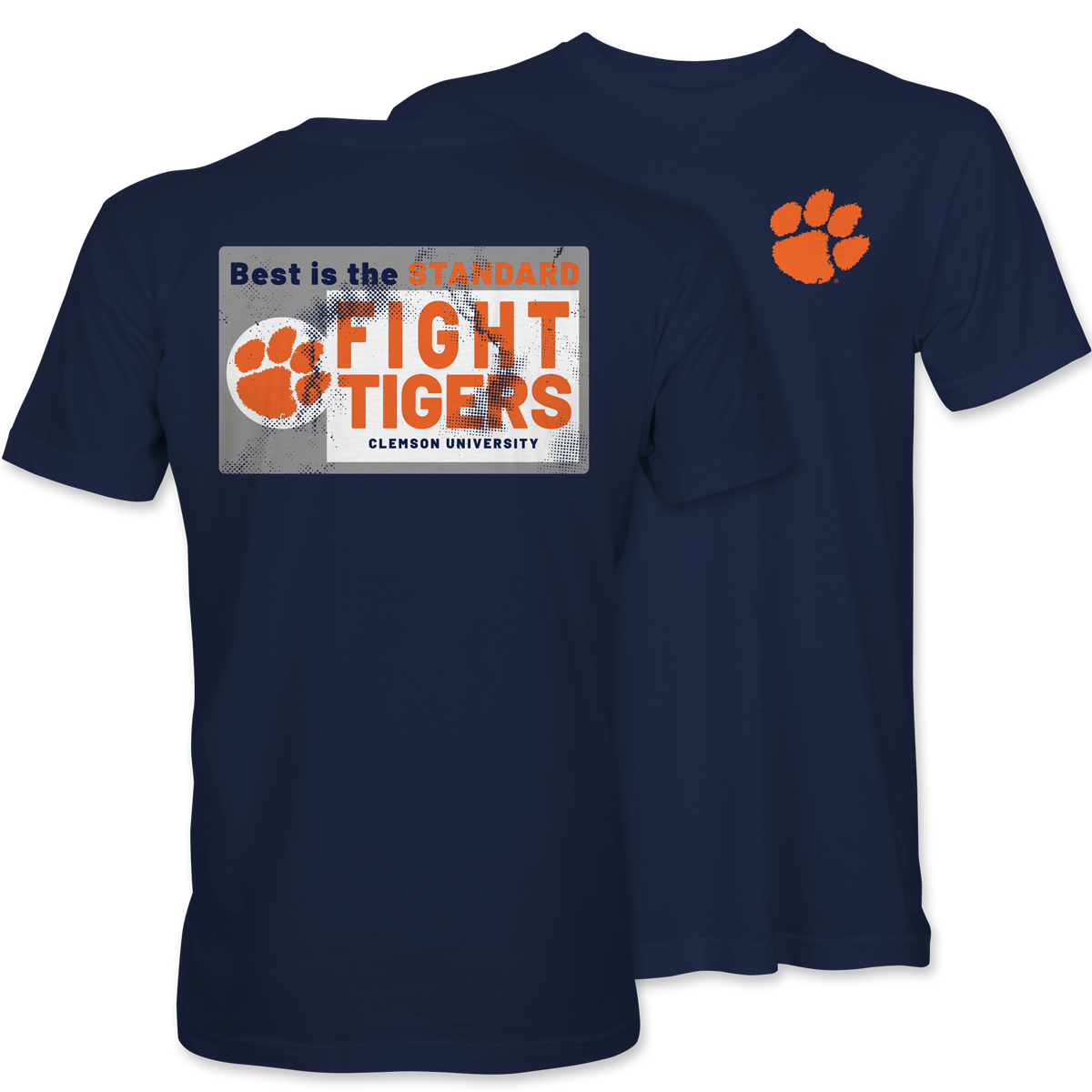 Fight Tigers T-Shirt – Clemson University | Navy