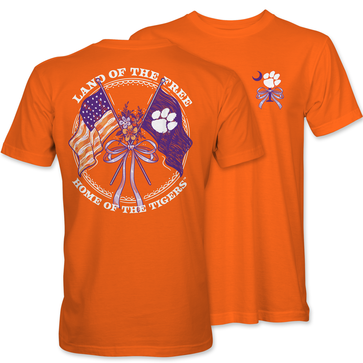 Land of the Free – Home of the Tigers Tee