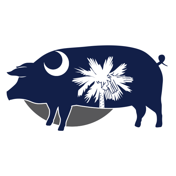 Palmetto Pig Decal
