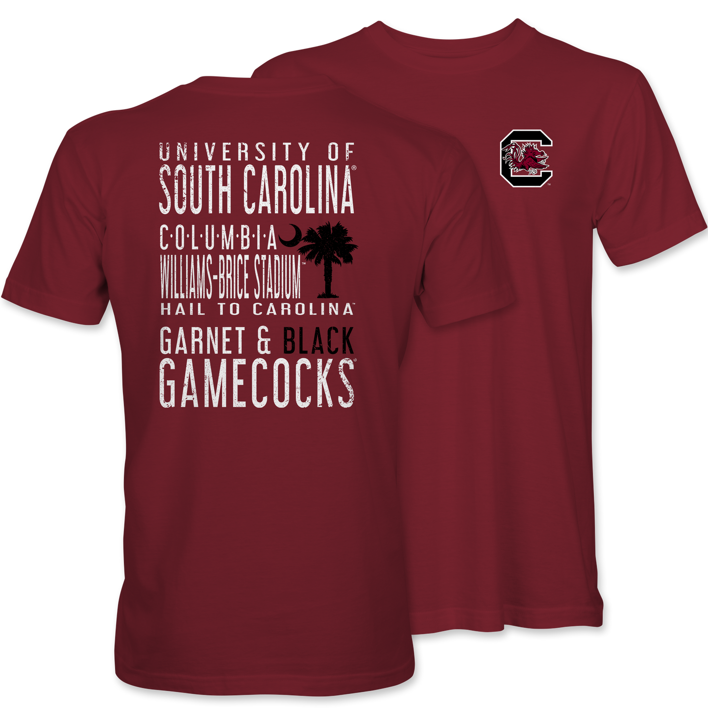 USC Vintage Word Art
