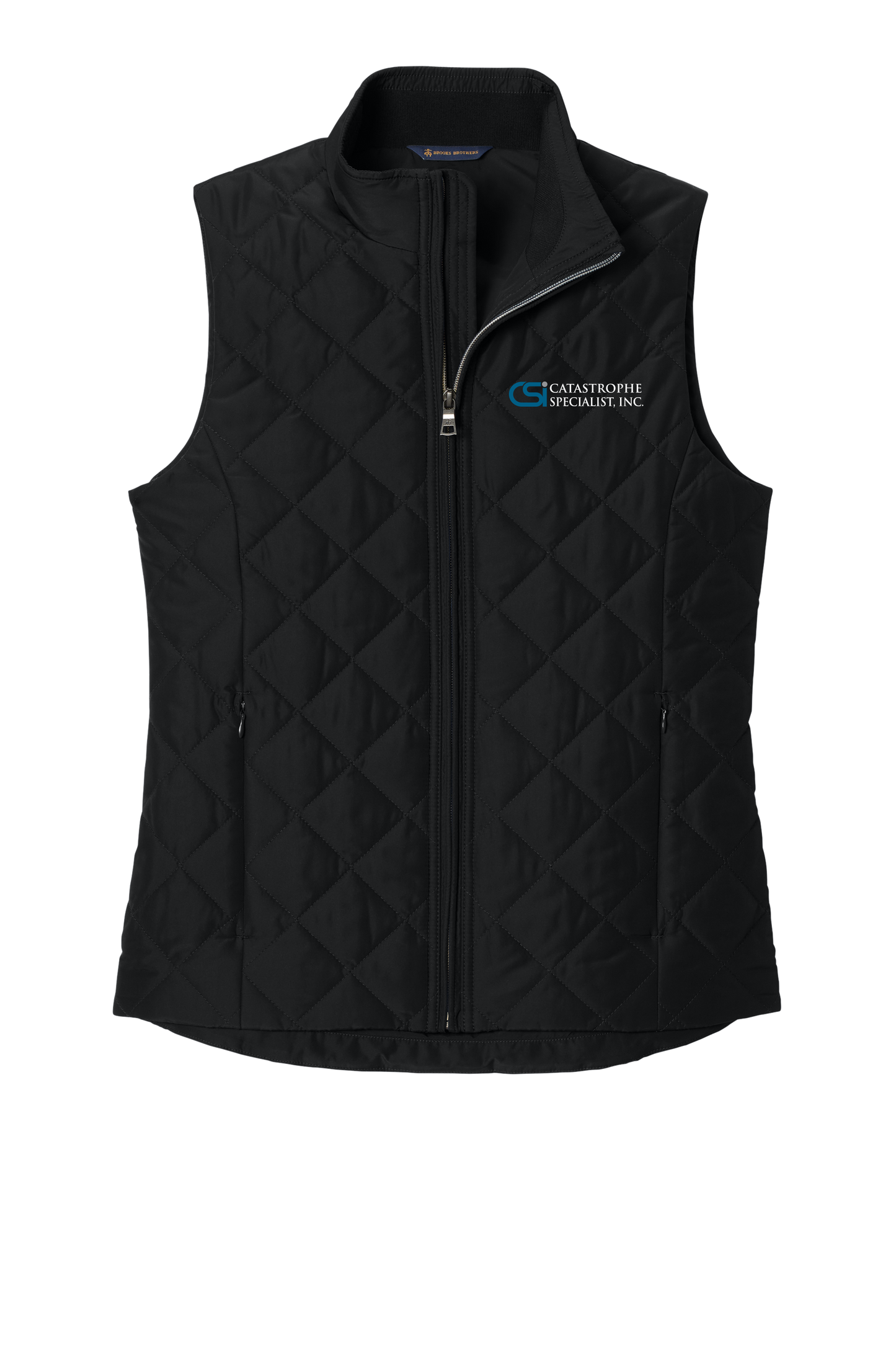 CSI Catastrophe Specialist, Inc Brooks Brothers® Women’s Quilted Vest - Black
