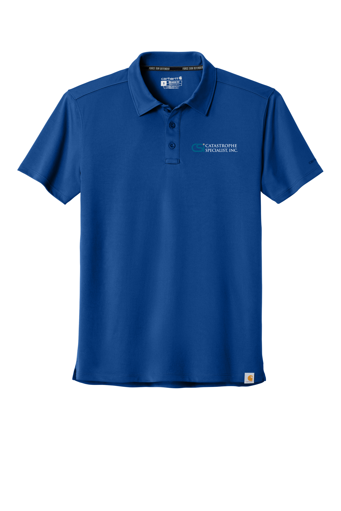 CSI Catastrophe Specialist, Inc Carhartt Force® Sun Defender™ Polo - Royal