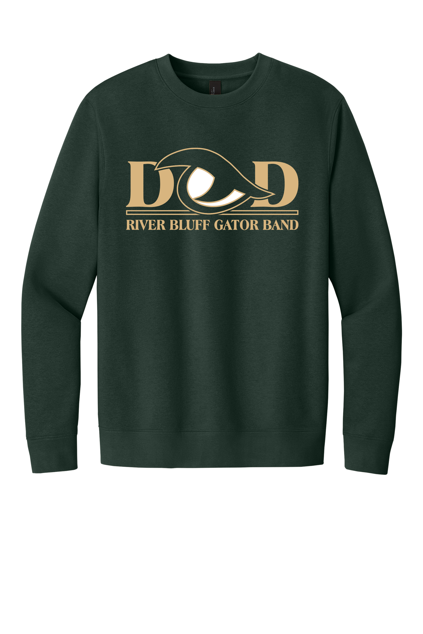 River Bluff Gator Band “DAD” Crewneck Sweatshirt - Forest
