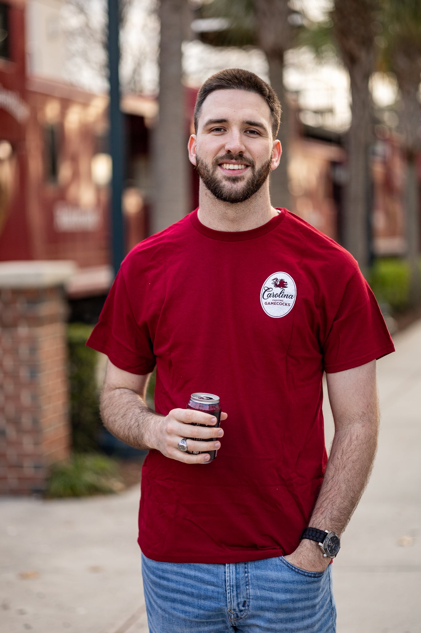 Fighting Gamecocks T-Shirt – Garnet