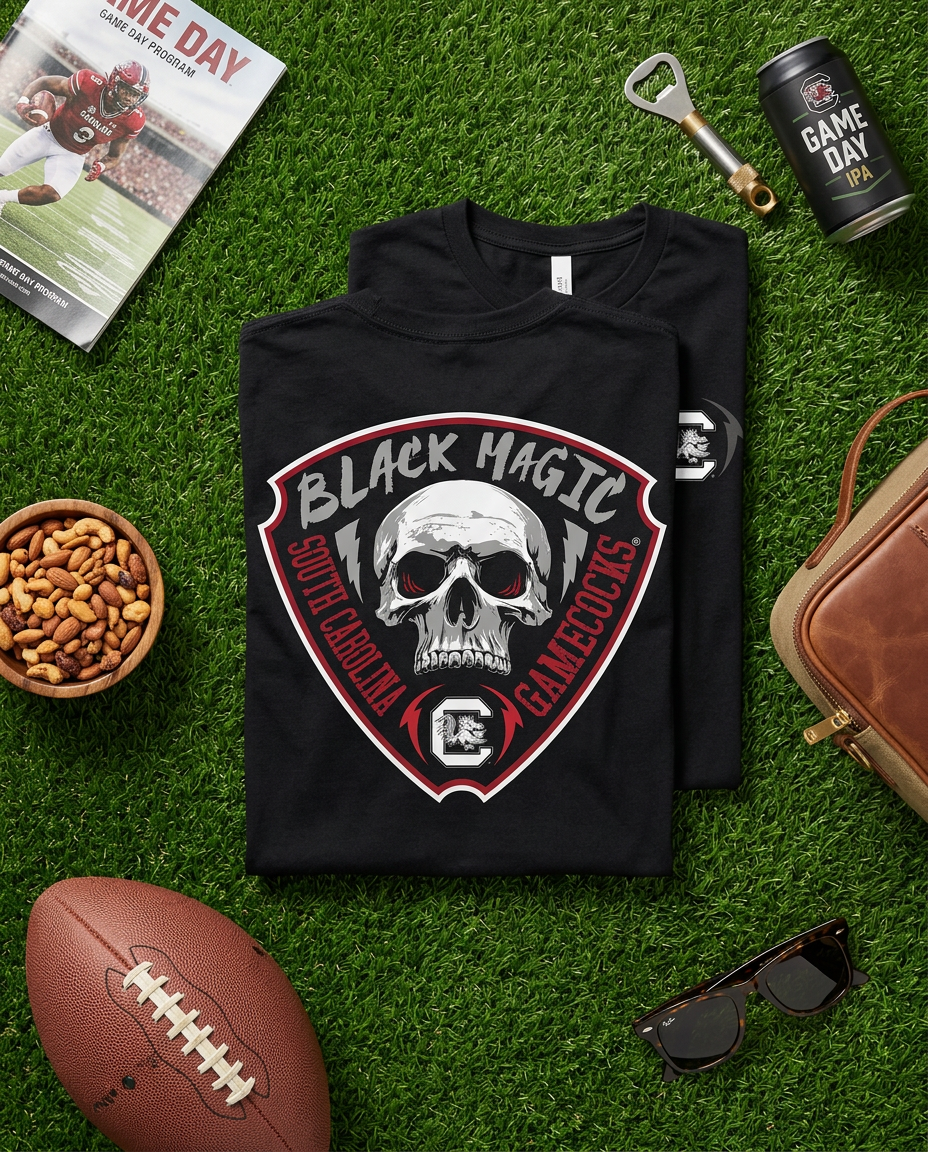 Black Magic Skull T-Shirt – Black
