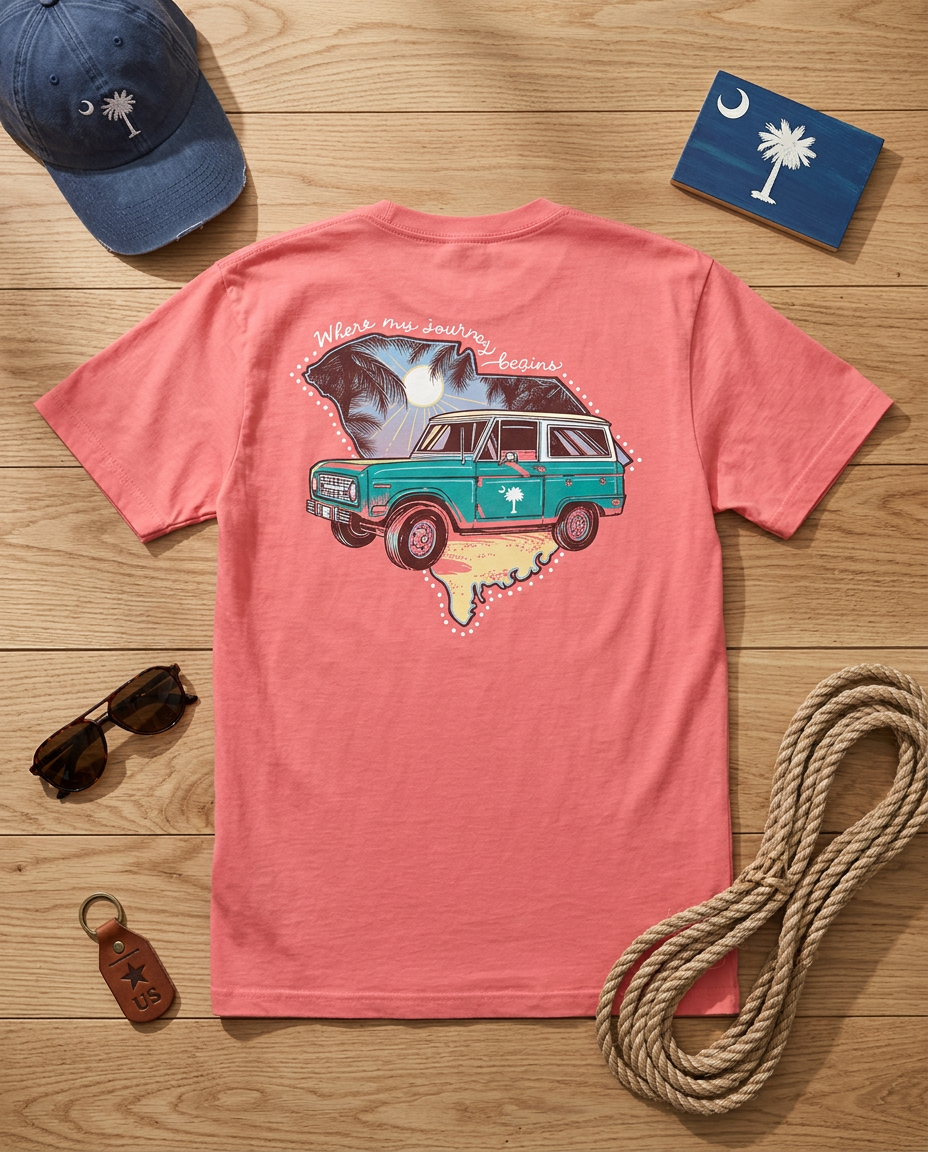 Carolina Bronco Adventure Tee