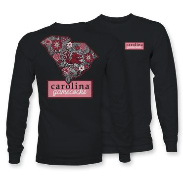 Floral State USC -LONG SLEEVE