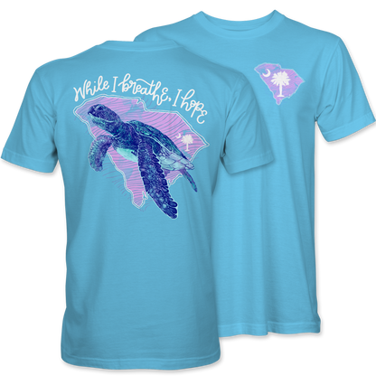 While I Breathe, I Hope T-Shirt – Sky