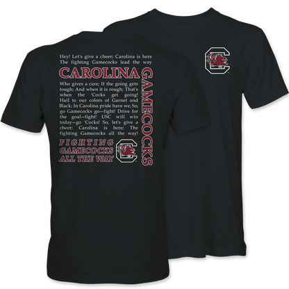 Gamecocks Fight Song Short Sleeve T-Shirt – Black