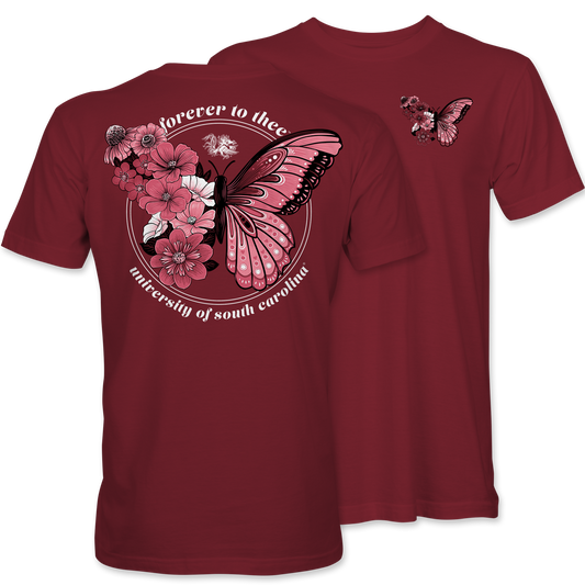 Forever to Thee Butterfly T-Shirt – University of South Carolina