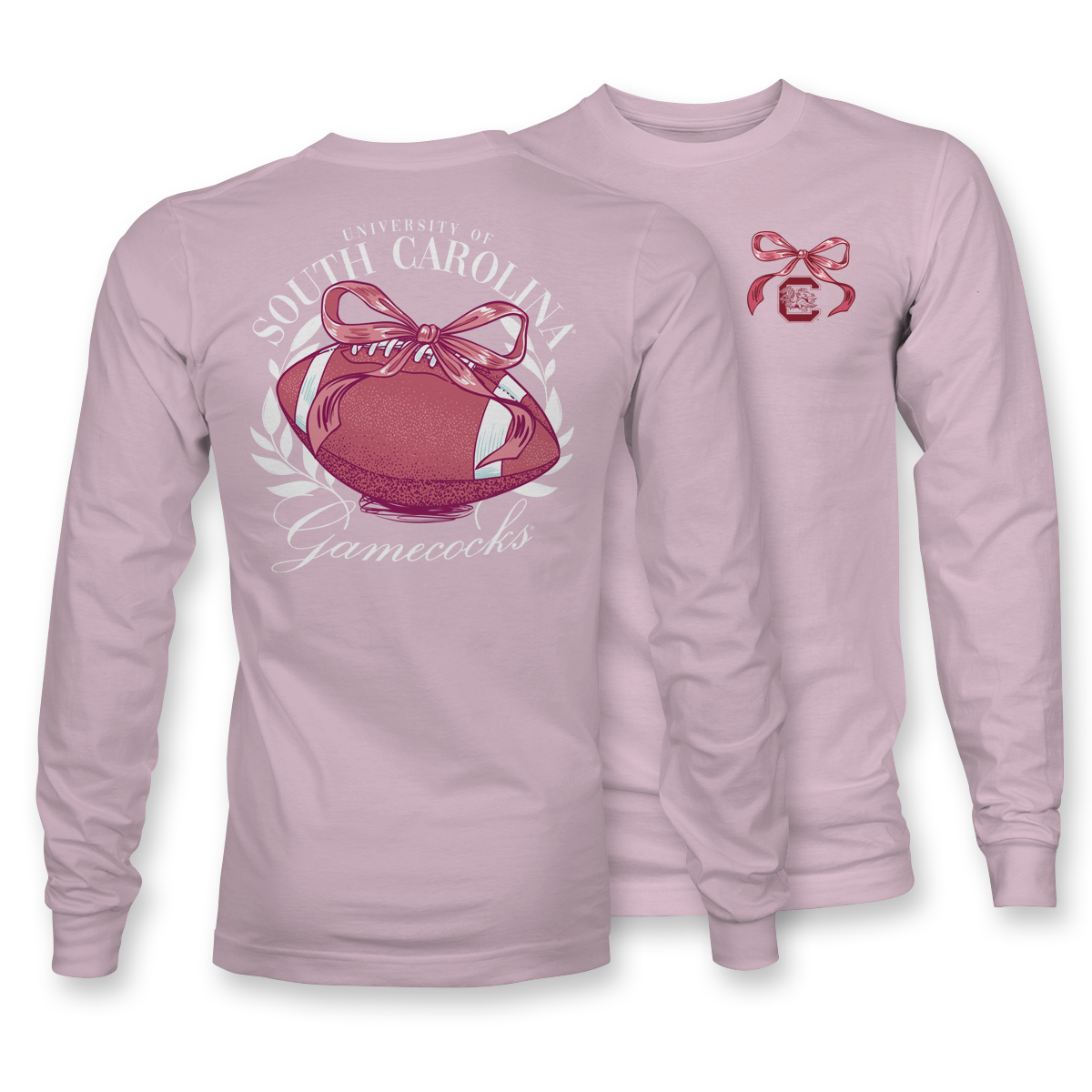 Football Bow USC - LONG SLEEVE