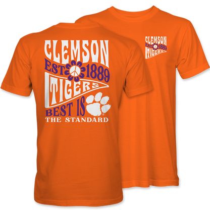 Clemson Best Is the Standard T-Shirt – Orange