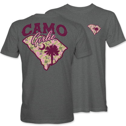 Camo Girlie South Carolina Tee