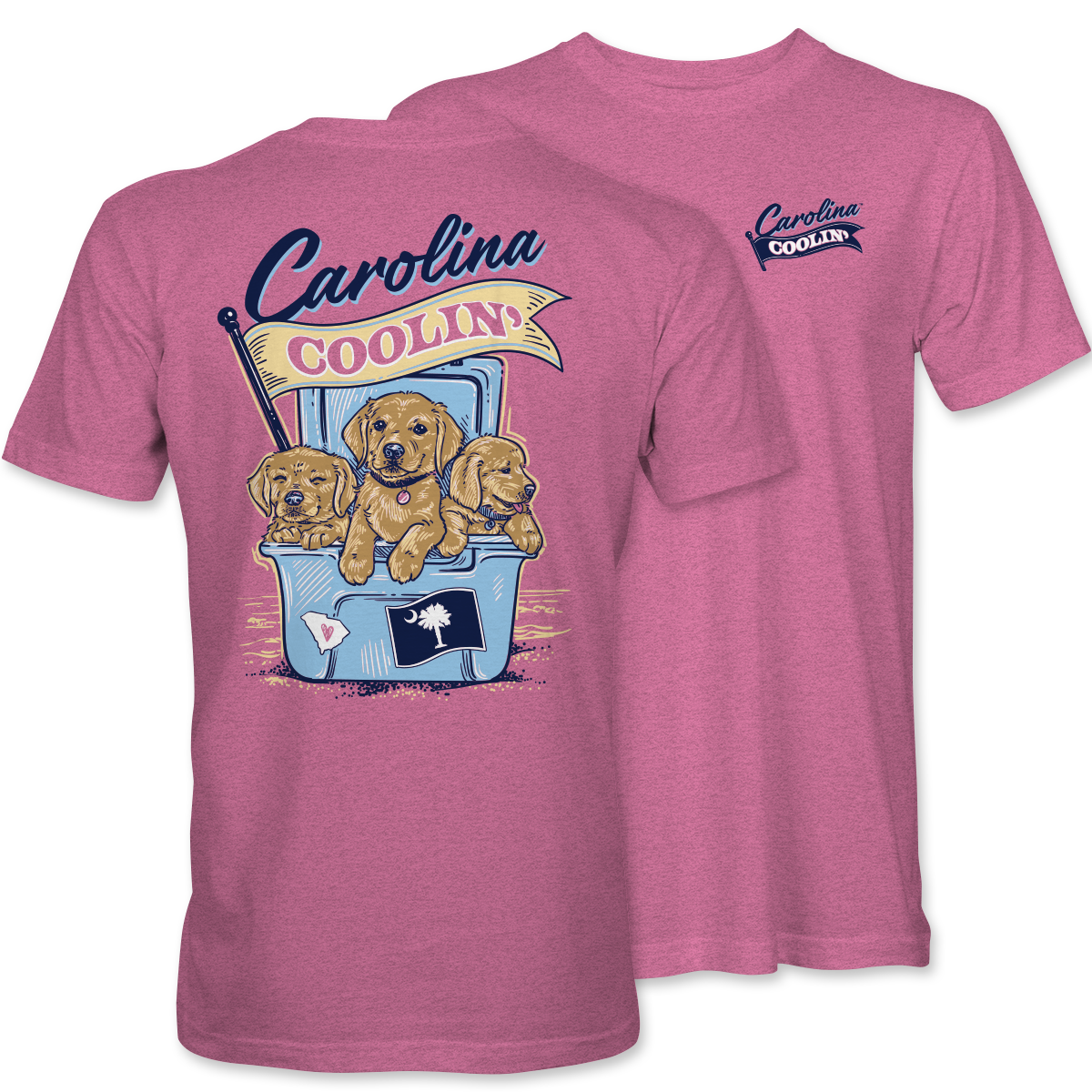 Carolina Coolin’ Pups Tee