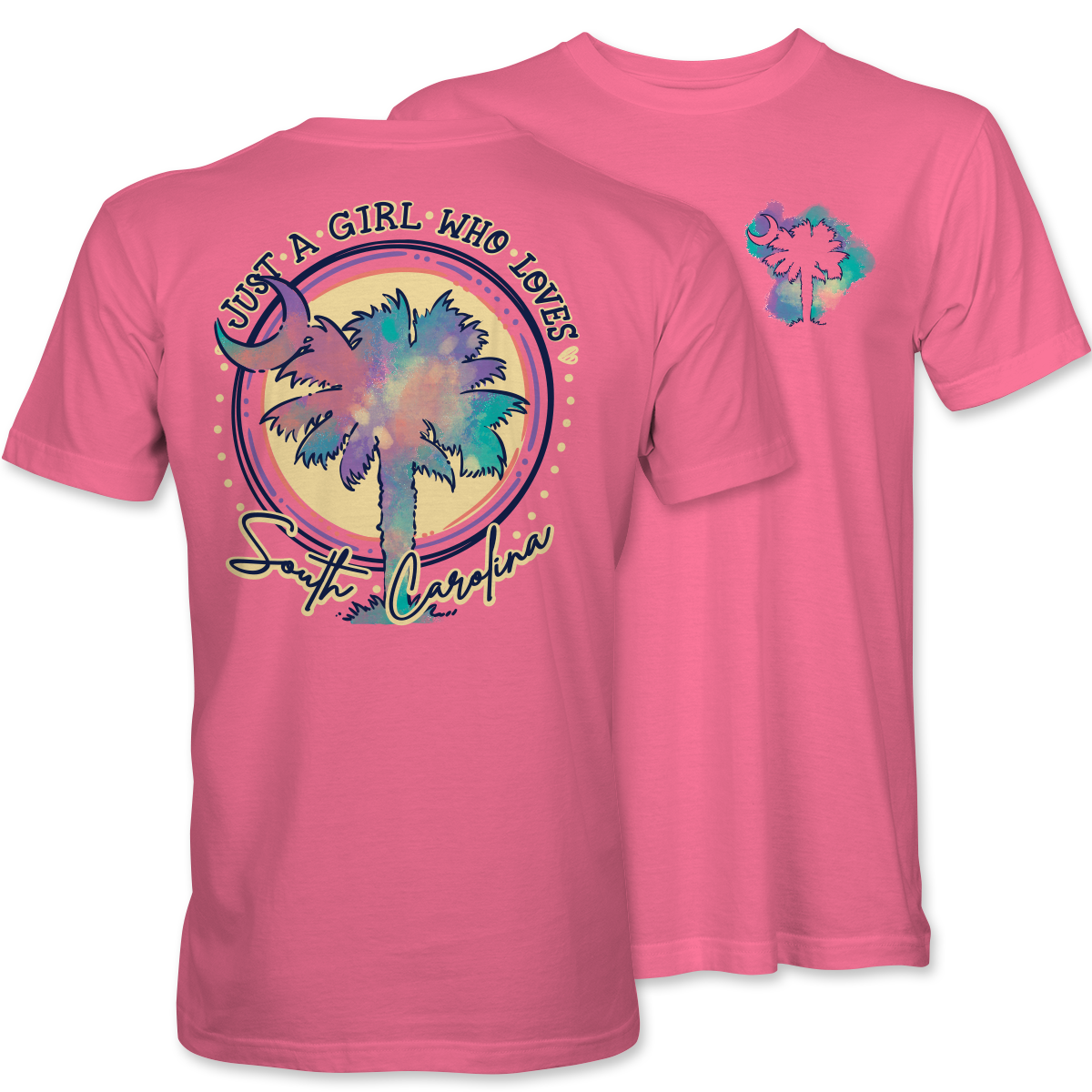 Just a Girl Who Loves South Carolina Tee