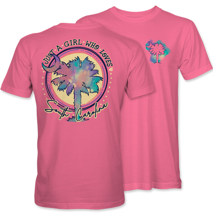 Just a Girl Who Loves South Carolina Tee