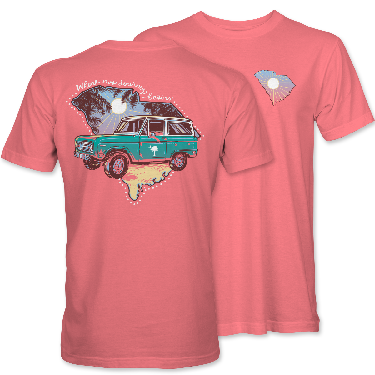 Carolina Bronco Adventure Tee