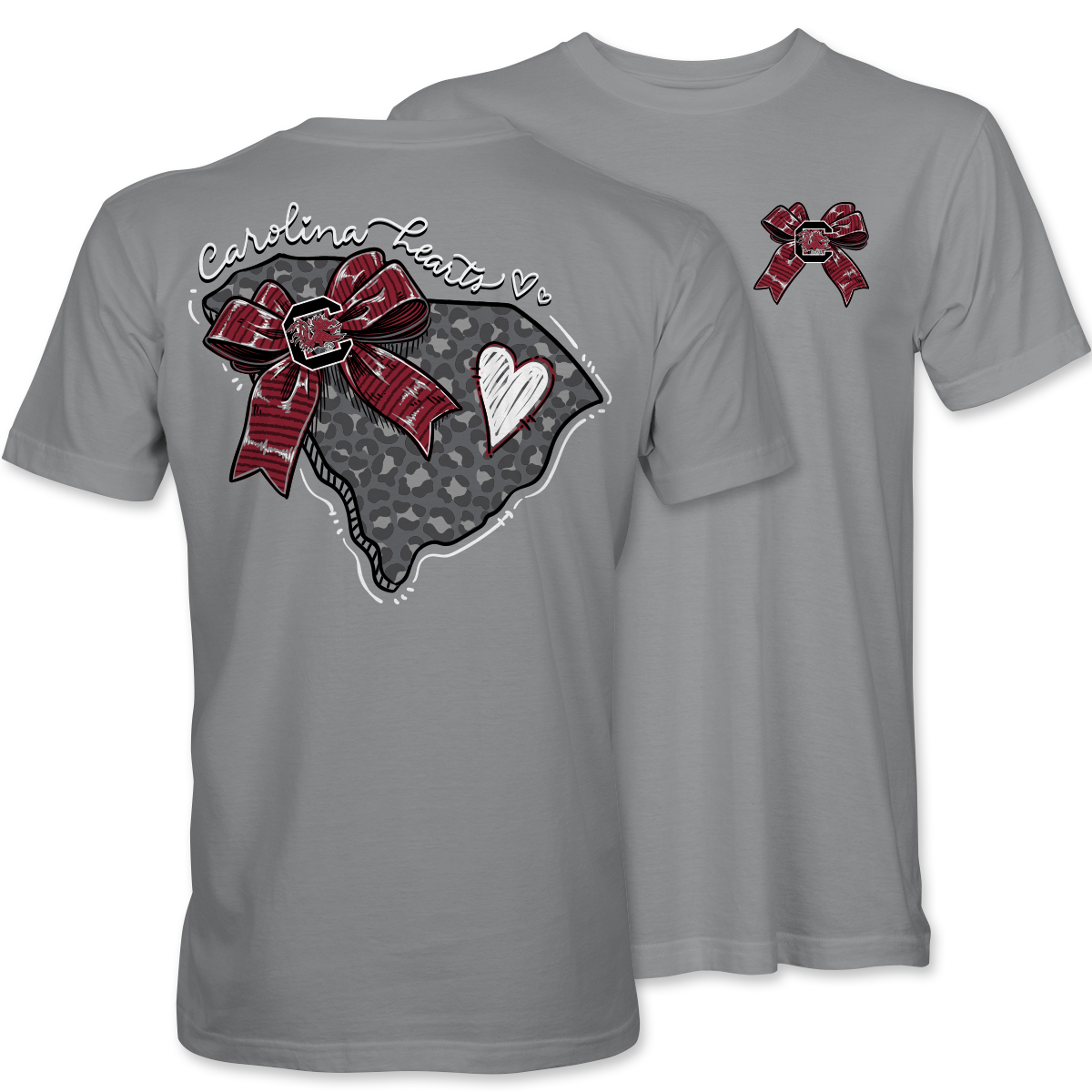 Carolina Hearts Gamecocks Tee