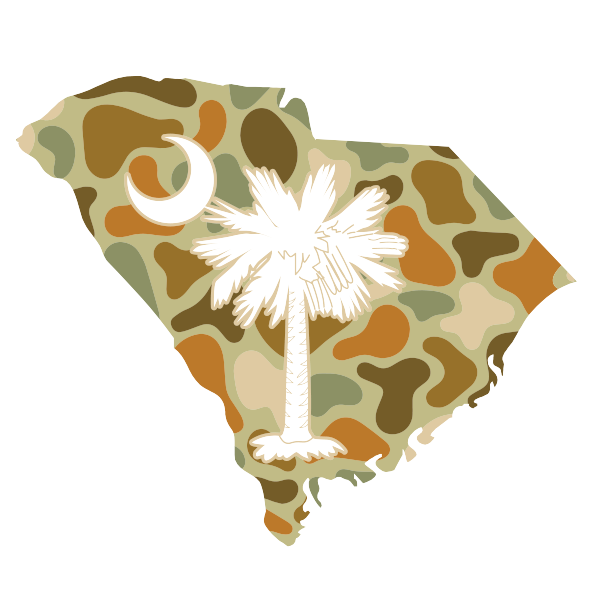 Duck Camo State Decal