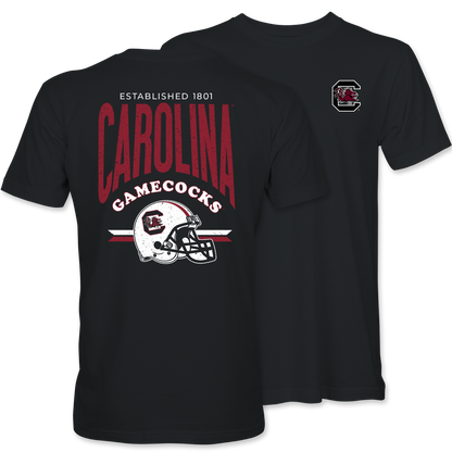 Carolina Gamecocks Established 1801 Helmet Tee