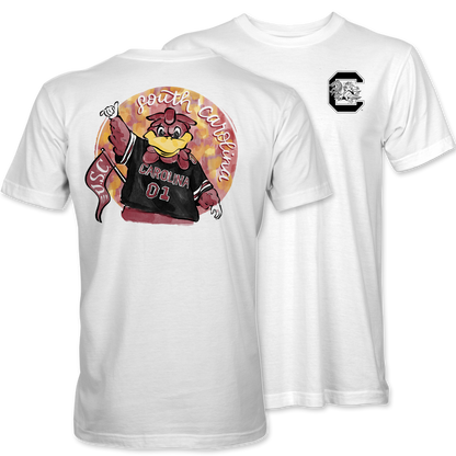 South Carolina Watercolor Cocky Tee