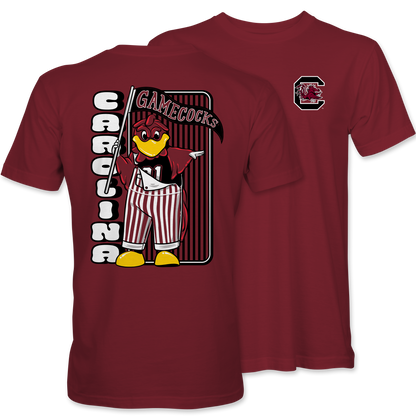 Carolina Gamecocks Cocky Overalls Tee