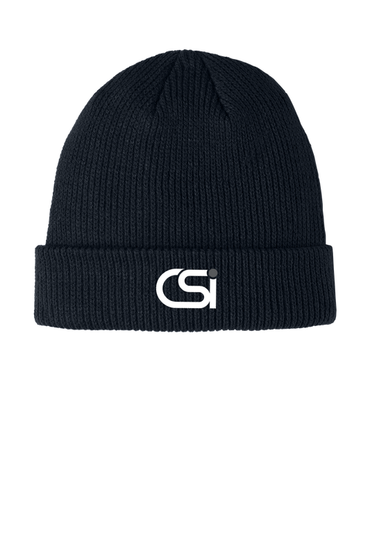 CSI Catastrophe Specialist, Inc Cozy Cuffed Beanie - Black