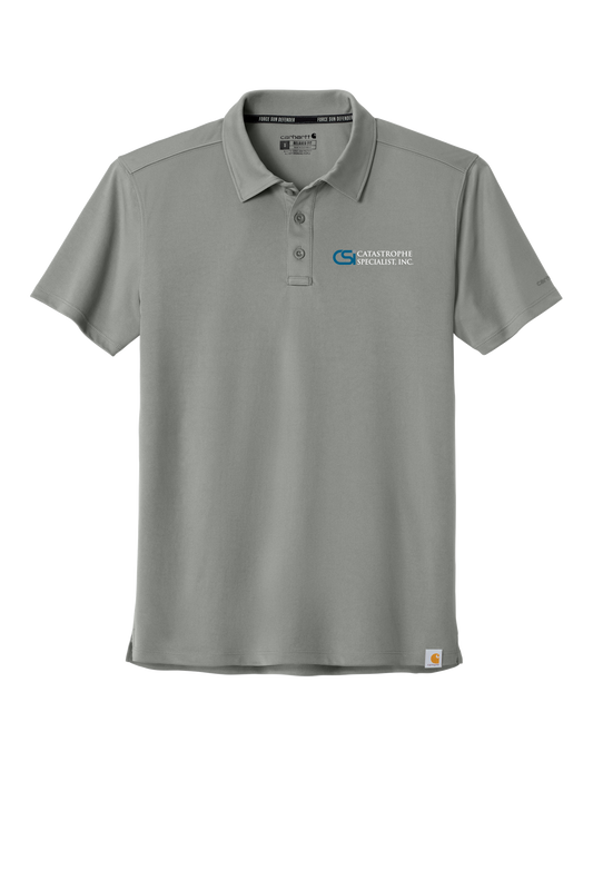 CSI Catastrophe Specialist, Inc Carhartt Force® Sun Defender™ Polo - Grey