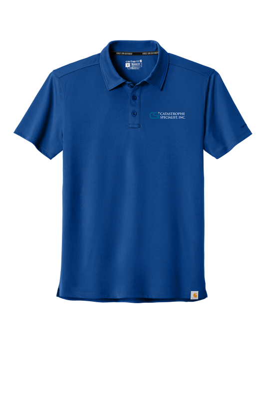CSI Catastrophe Specialist, Inc Carhartt Force® Sun Defender™ Polo - Royal