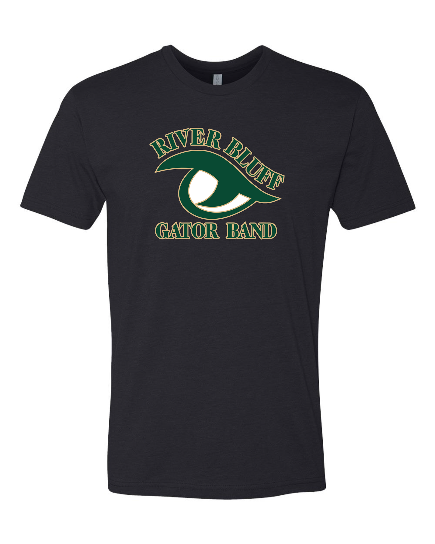 River Bluff Gator Band Classic Logo Tee - Black