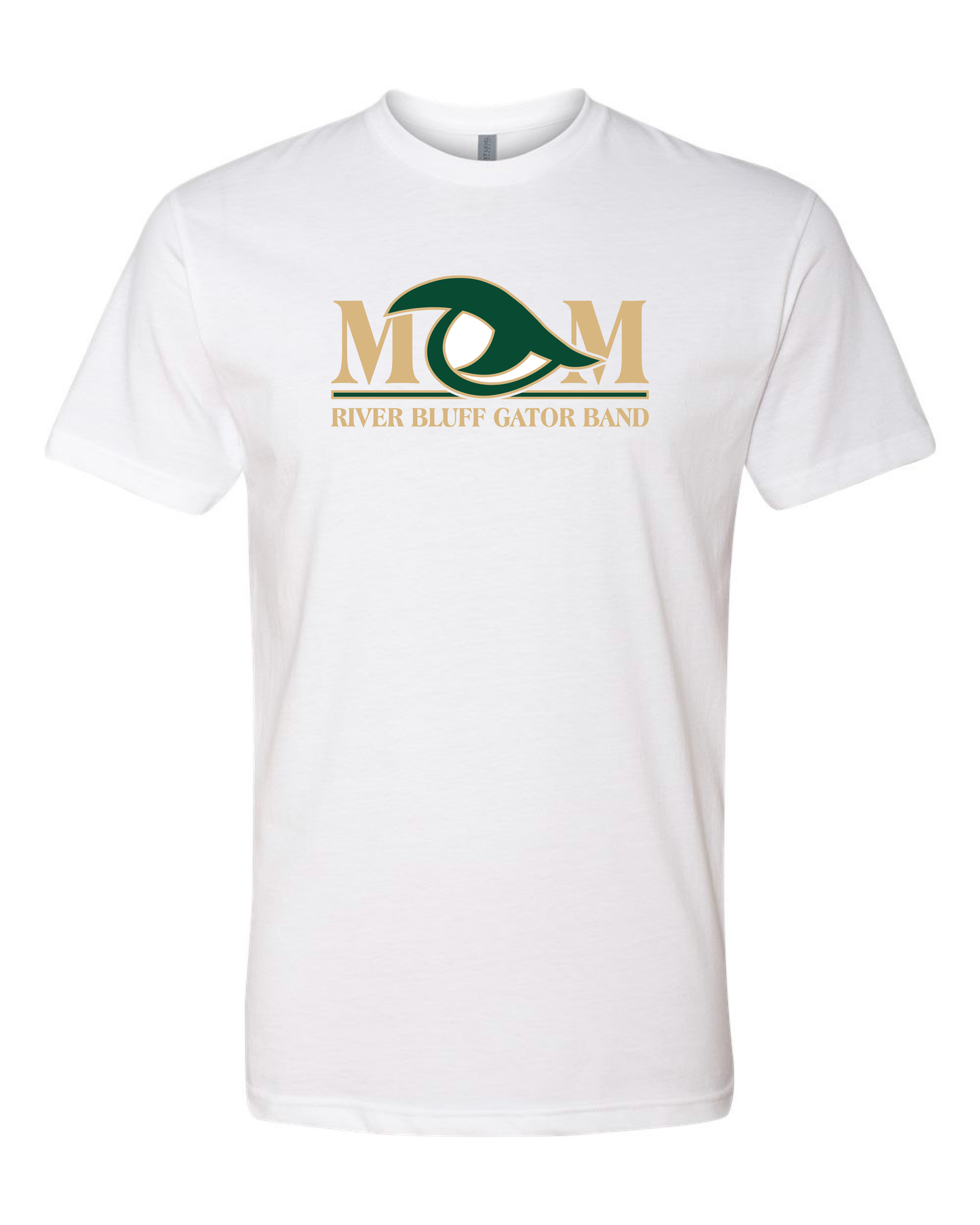 River Bluff Gator Band “MOM” Tee - White