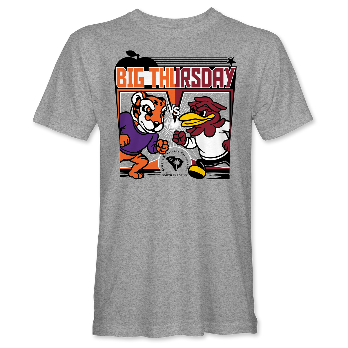 SNASC BIG Thursday Tee - Heather Gray
