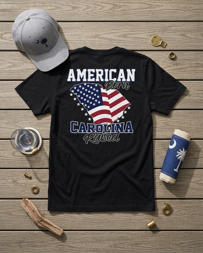 American Born – Carolina Raised Tee