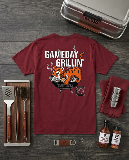 Gameday Grillin' T-Shirt – Garnet