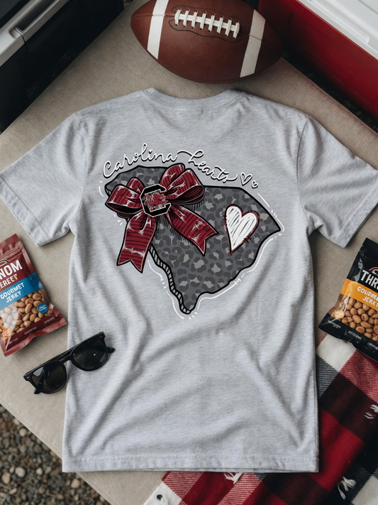 Carolina Hearts Gamecocks Tee