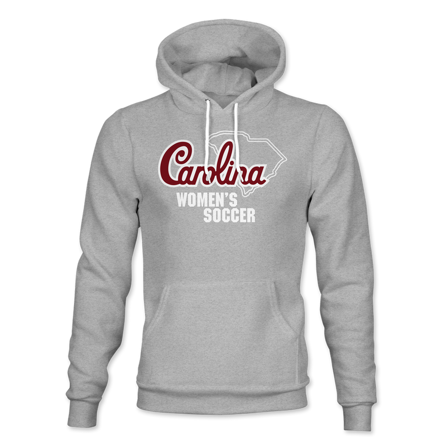Carolina Women's Soccer - HOODIE - Grey