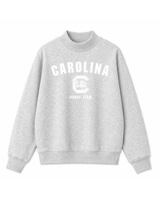 Carolina Dance Team Block C Mock Neck Sweatshirt