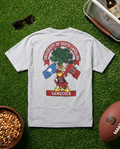 Cocky Crossed Flags - UofSC T-Shirt - Palmetto Shirt Co – Palmetto
