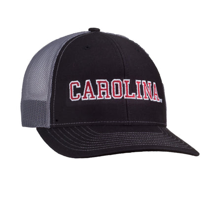 Carolina Logo Logo - Mesh Hat - Black/Grey