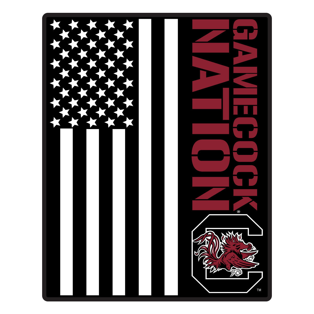 Gamecock Nation Decal