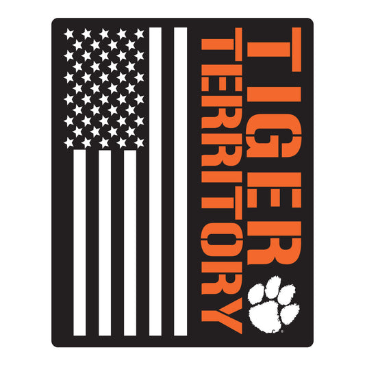 Tiger Territory Decal