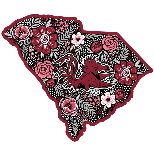 USC Floral State Decal