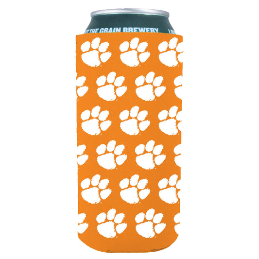 Tiger Paw Slim Koozie