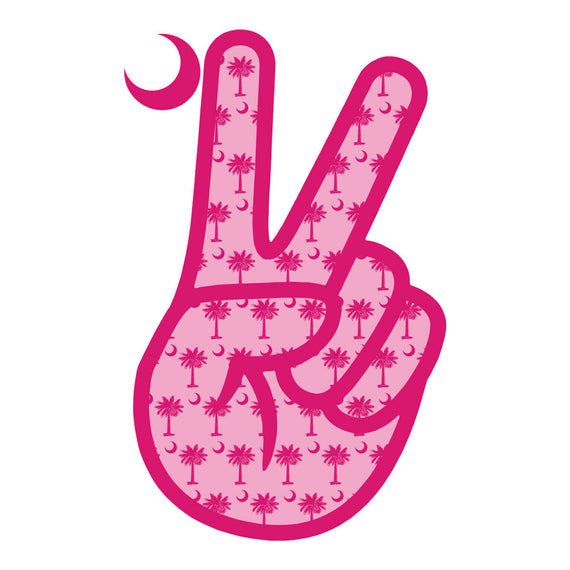 Peace Pink Decal
