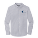 Carolina Claims Services Gingham Oxford, Men's Gray