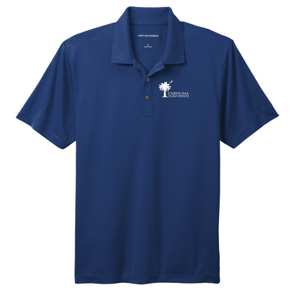 Carolina Claims Services Performance Polo, Men's Blue