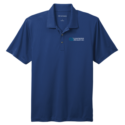 CSI Catastrophe Specialist, Inc Performance Polo, Men's Blue