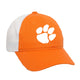 Paw Logo - Unstructured Mesh Hat - Orange/White
